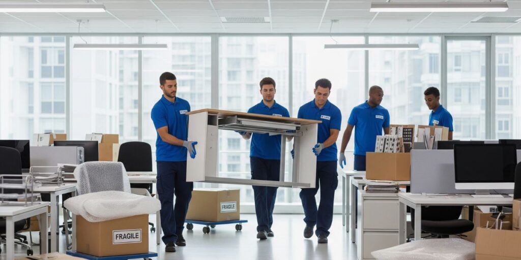 office moving day UK