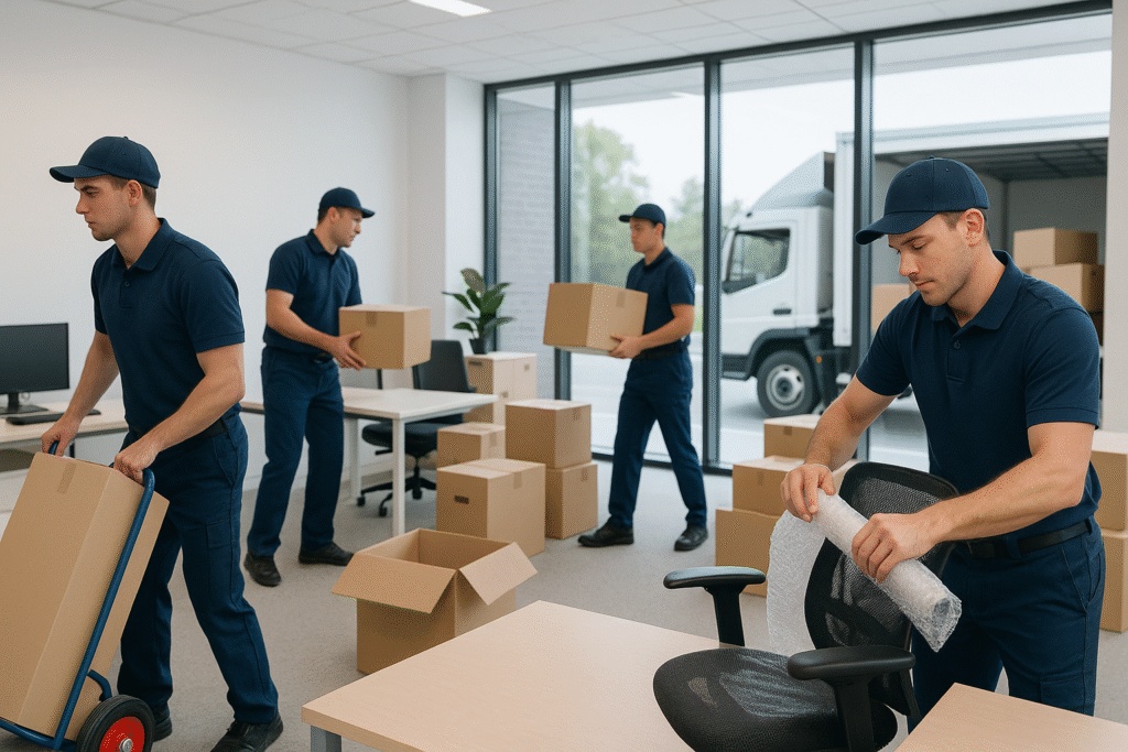 hire office movers UK