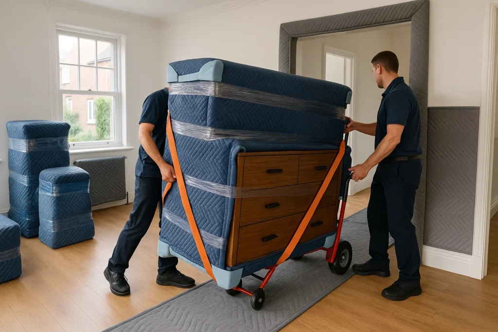 moving heavy furniture UK